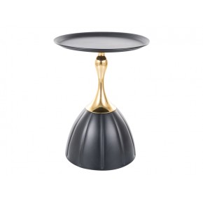 Стол журнальный SIGNAL PIANA черный/золотой 38/50